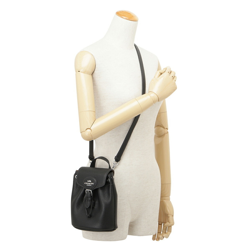 Coach Amelia Rucksack Black - Picture 7 of 9